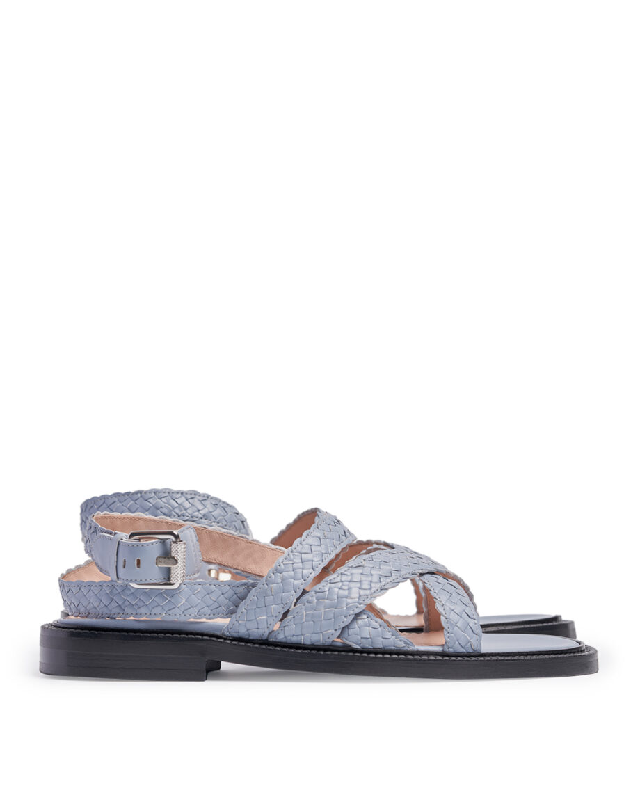 Dusty Blue Nina Sandals