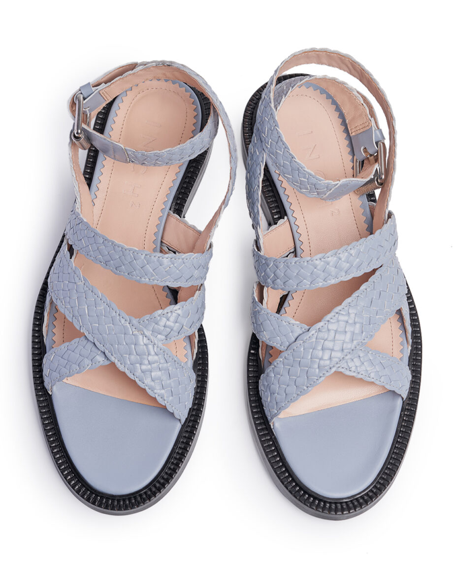 Dusty Blue Nina Sandals