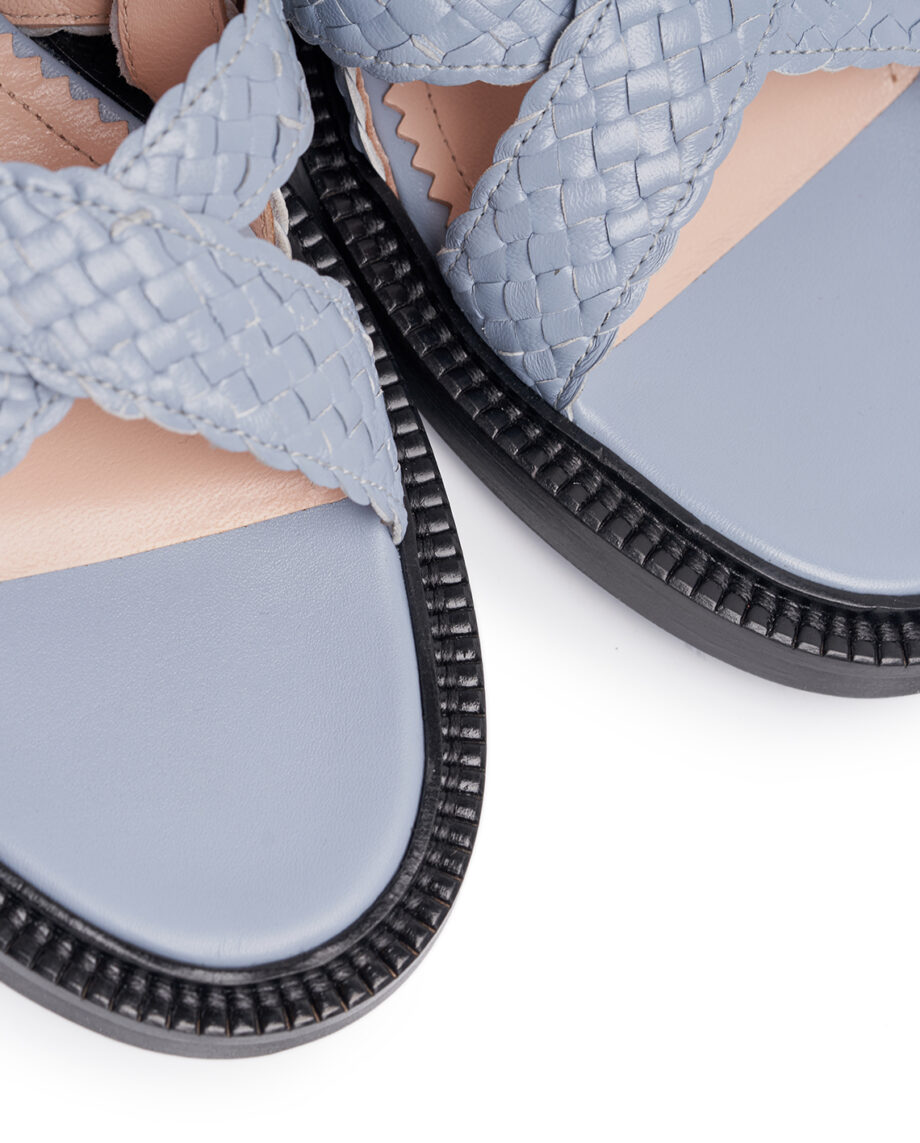 Dusty Blue Nina Sandals